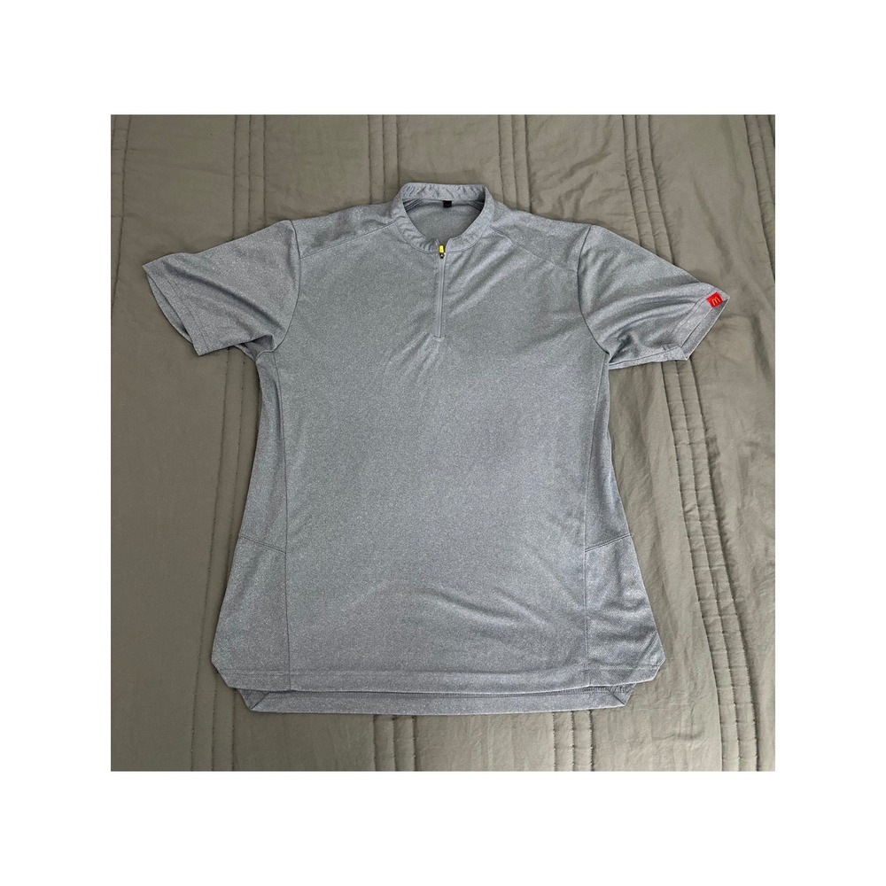 McDonald's Performance Quarter-Zip Top Men's Size Large Gray